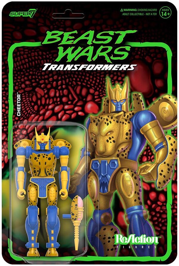 Image Of Cheetor Beast Wars Super7 Reaction Figure  (7 of 21)